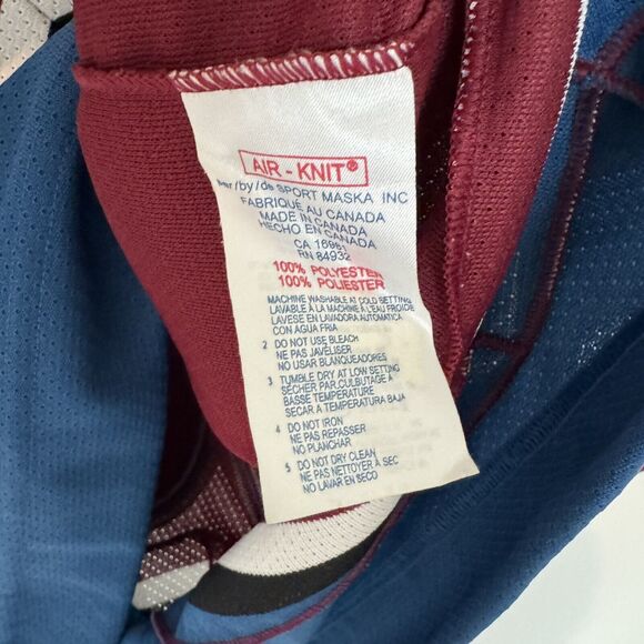 VTG CCM Official Licensed Colorado Avalanche #18 Unexpected NHL Hockey Jersey L - Picture 8 of 8